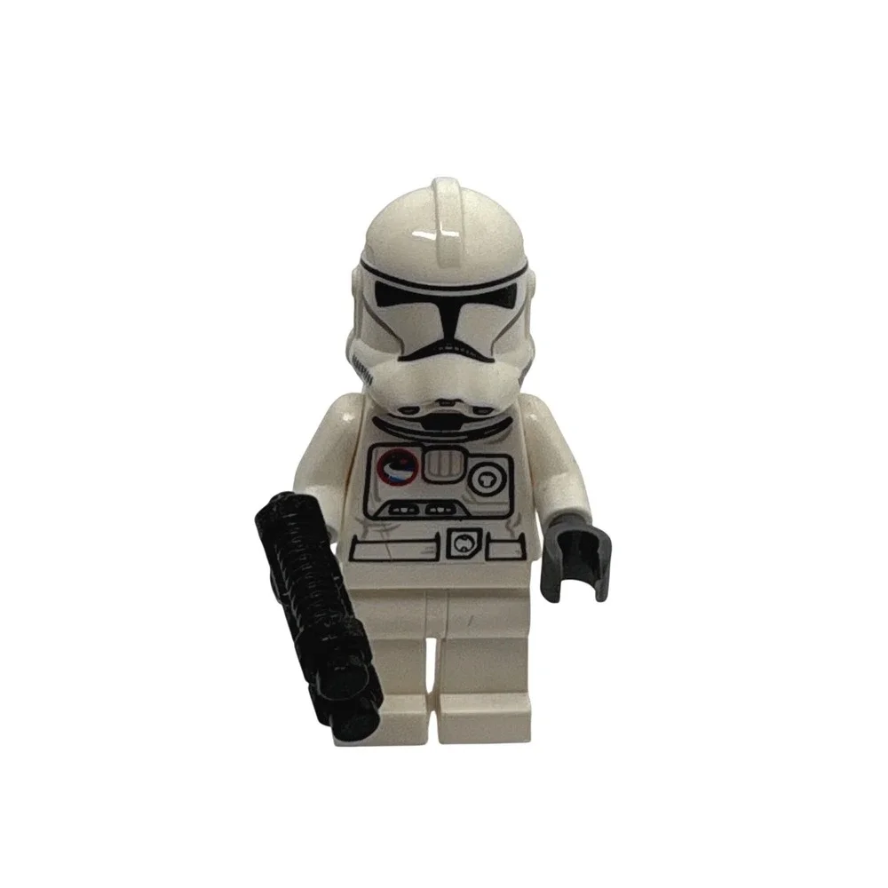 LEGO Star Wars Clone Pilot Phase 1 Minifigure White sw0233 Blaster Accessory
